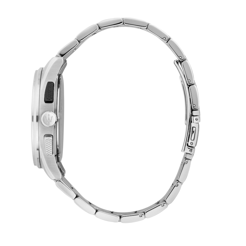 Main Image 2 of Maserati Sorpasso Men's Chronograph Black Dial Stainless Steel Bracelet Watch