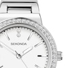 Thumbnail Image 2 of Sekonda Amelia Crystal Ladies' Silver Tone Bracelet Watch