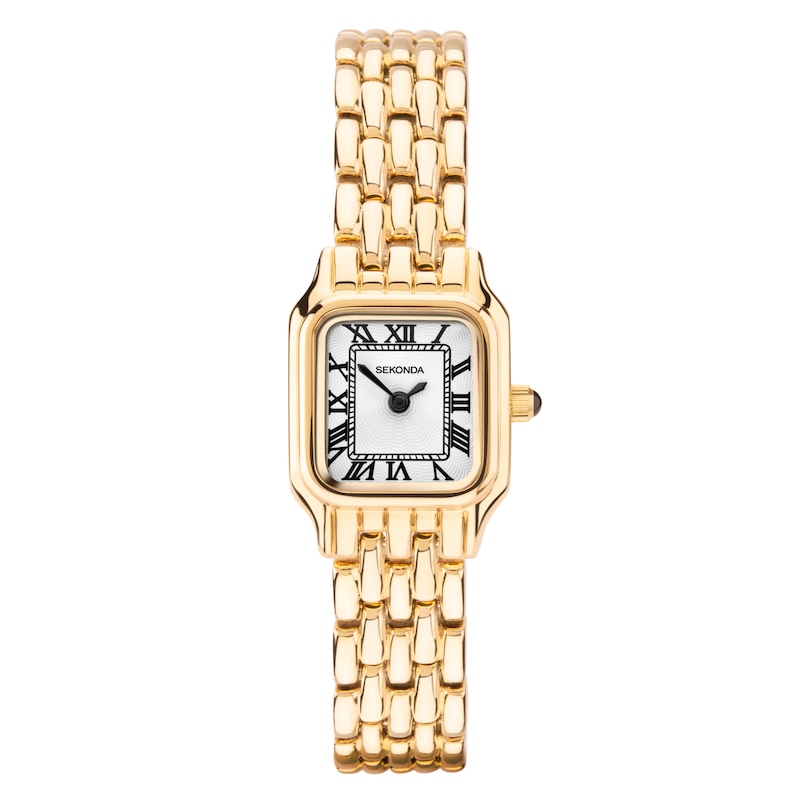 Main Image 1 of Sekonda Ladies' Monica White Dial Gold Alloy Bracelet Watch