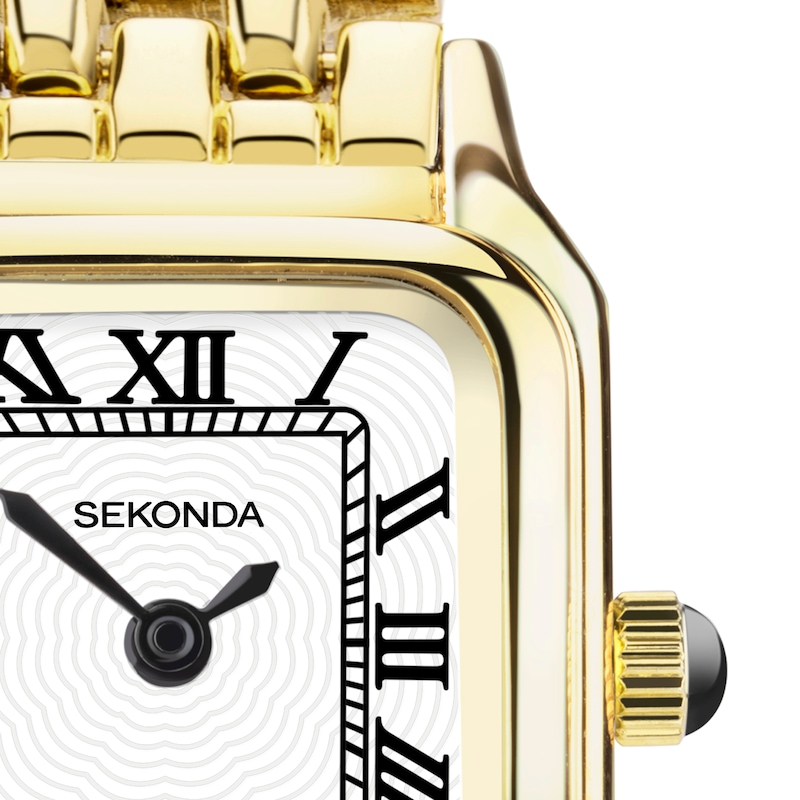 Main Image 2 of Sekonda Ladies' Monica White Dial Gold Alloy Bracelet Watch