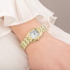 Thumbnail Image 6 of Sekonda Ladies' Monica White Dial Gold Alloy Bracelet Watch