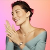 Thumbnail Image 7 of Sekonda Ladies' Monica White Dial Gold Alloy Bracelet Watch