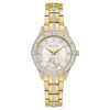 Thumbnail Image 1 of Bulova Crystal Phantom Ladies' Gold Tone Bracelet Watch