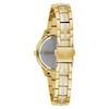 Thumbnail Image 3 of Bulova Crystal Phantom Ladies' Gold Tone Bracelet Watch