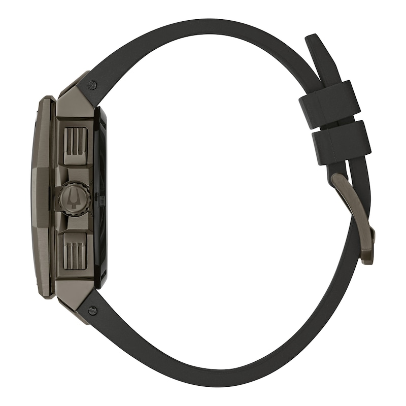 Bulova Series X High Precision Men's Black Dial Strap Watch