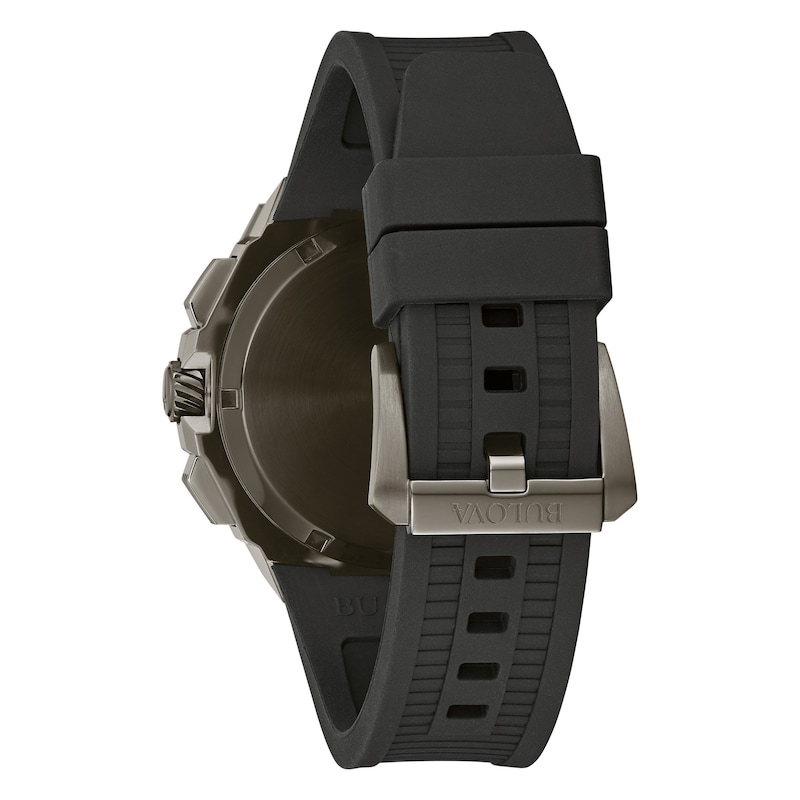 Bulova Series X High Precision Men's Black Dial Strap Watch