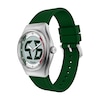 Thumbnail Image 2 of Fossil Big Tic World Flags Mexico And Italy Multicolour Dial Green Silicone Strap Watch