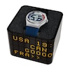 Thumbnail Image 7 of Fossil Big Tic World Flags France Multicolour Dial Blue Silicone Strap Watch