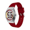 Thumbnail Image 2 of Fossil Big Tic World Flags Spain Multicolour Dial Red Silicone Strap Watch