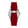 Thumbnail Image 5 of Fossil Big Tic World Flags Spain Multicolour Dial Red Silicone Strap Watch