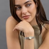 Thumbnail Image 4 of Rotary 1895 Women's White Dial Stainless Steel Bracelet Watch
