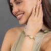 Thumbnail Image 4 of Rotary 1895 Women's Champagne Dial Gold Tone Stainless Steel Bracelet Watch