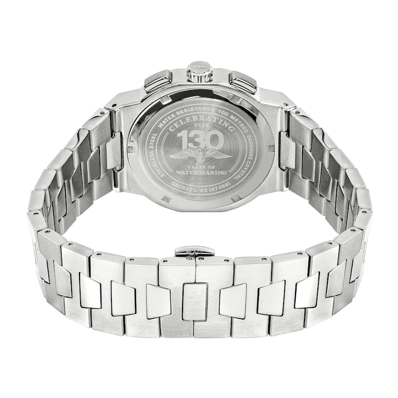 Main Image 3 of Rotary Regent Men's Chronograph Black Dial Two Tone Stainless Steel Bracelet Watch