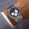 Thumbnail Image 5 of Rotary Regent Men's Chronograph Black Dial Two Tone Stainless Steel Bracelet Watch