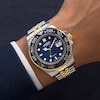 Thumbnail Image 4 of Rotary Apex 100 Men's Blue Dial Two Tone Stainless Steel Bracelet Watch