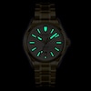 Thumbnail Image 4 of Rotary Seamatic Men's White Dial & Gold Tone Stainless Steel Bracelet Watch
