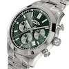 Thumbnail Image 2 of Rotary Heritage Men's Chronograph Green Dial Stainless Steel Bracelet Watch