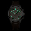 Thumbnail Image 5 of Rotary Heritage Men's Chronograph Champagne Dial Brown Leather Strap Watch