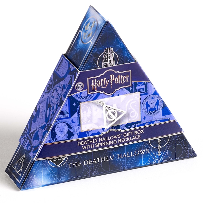 Main Image 4 of Harry Potter Deathly Hallows Gift Box with Spinning Deathly Hallows Necklace