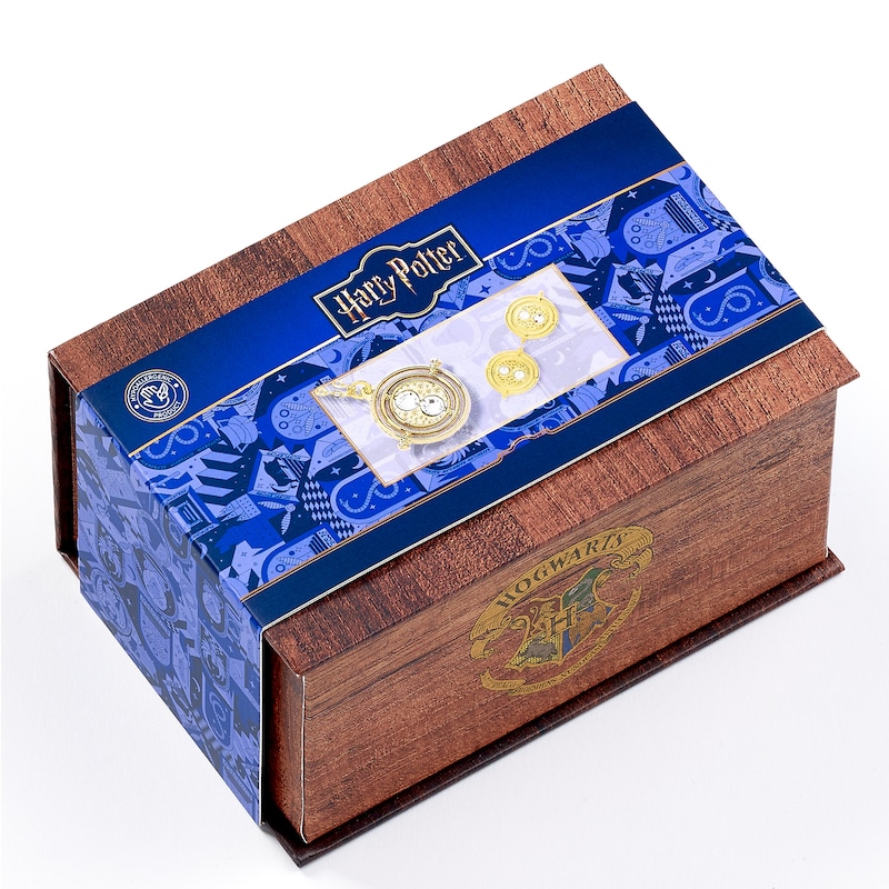 Main Image 4 of Harry Potter Hermione Potions Box & Gold Tone Time Turner Necklace & Earrings Set
