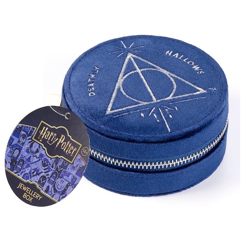 Main Image 1 of Harry Potter Deathly Hallows Velvet Jewellery Box