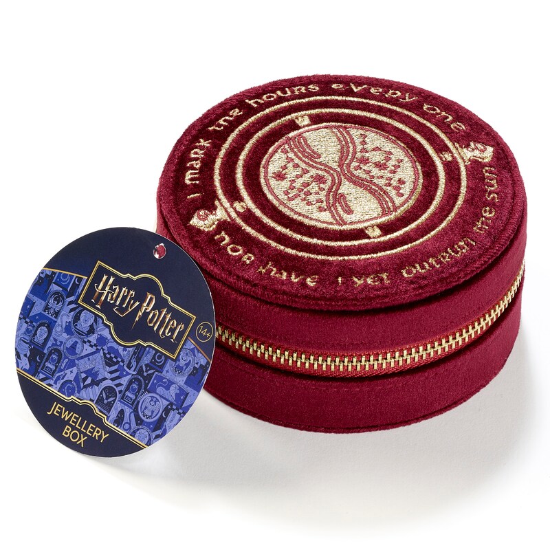 Main Image 1 of Harry Potter Time Turner Velvet Jewellery Box