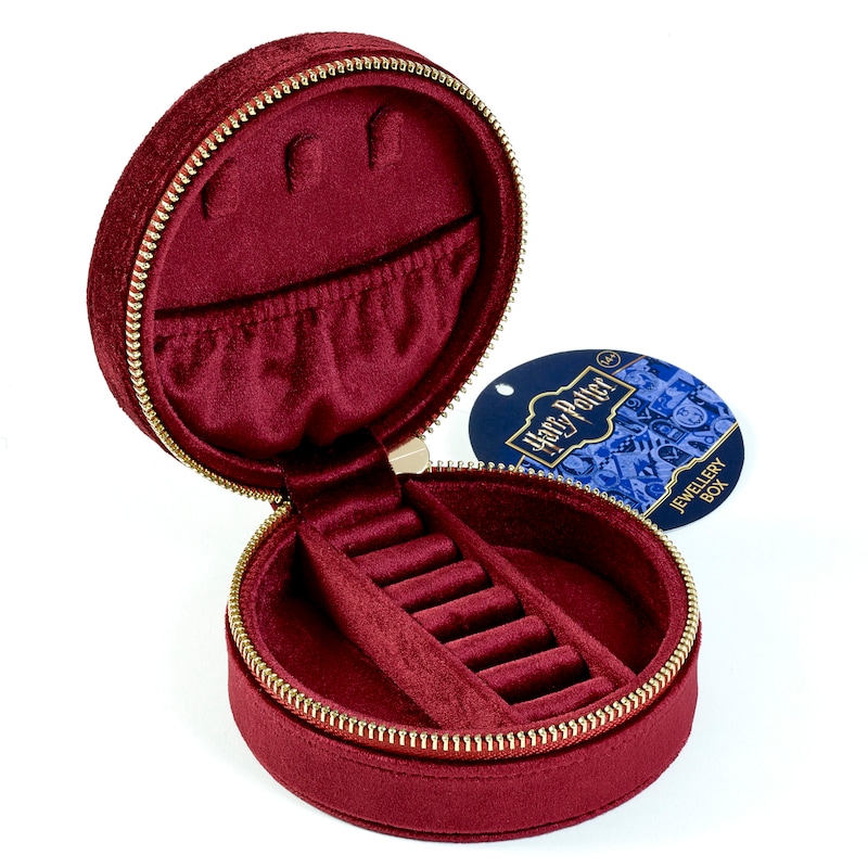 Main Image 3 of Harry Potter Time Turner Velvet Jewellery Box