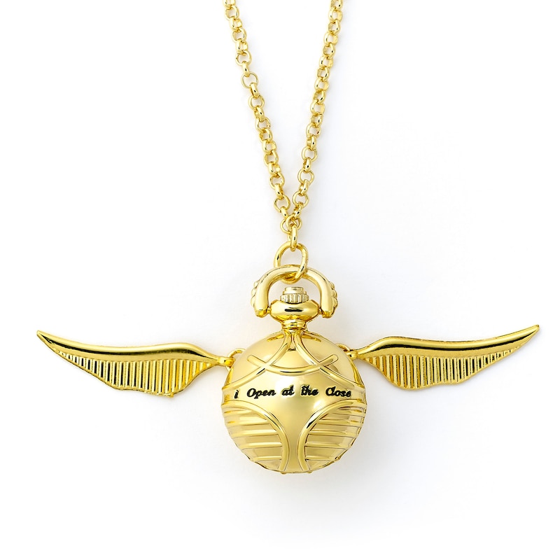 Main Image 2 of Harry Potter Golden Snitch Watch Necklace