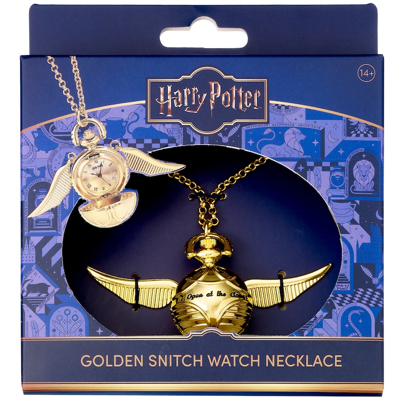 Main Image 3 of Harry Potter Golden Snitch Watch Necklace