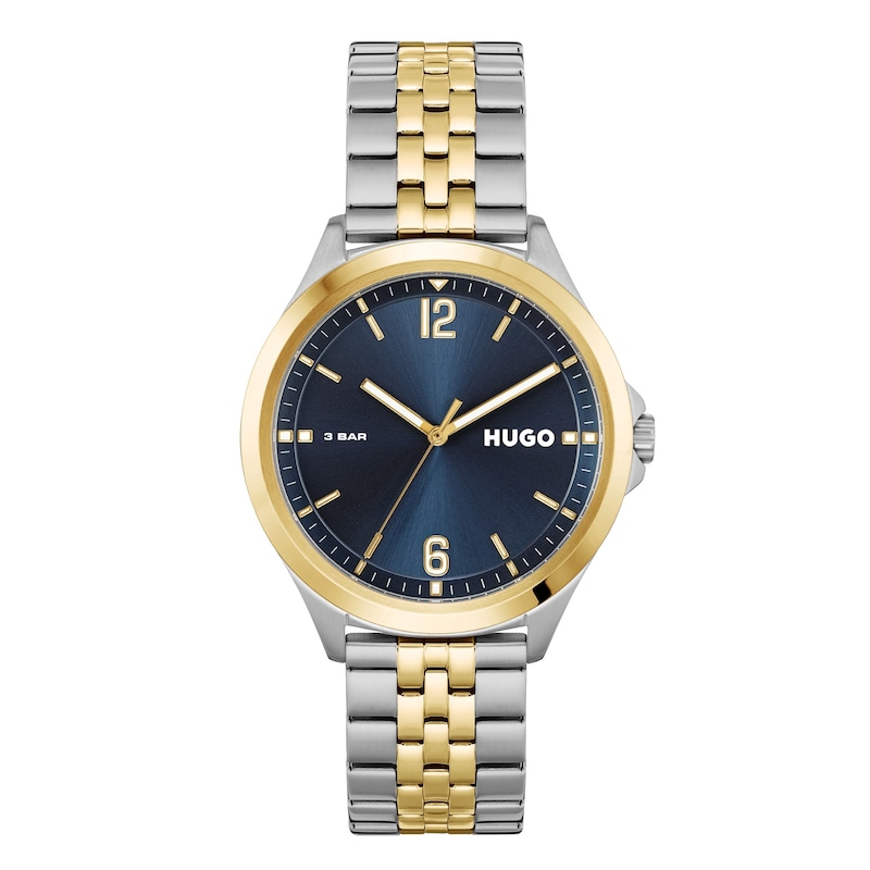 Main Image 1 of HUGO #SUIT Men's Two Tone Bracelet Watch