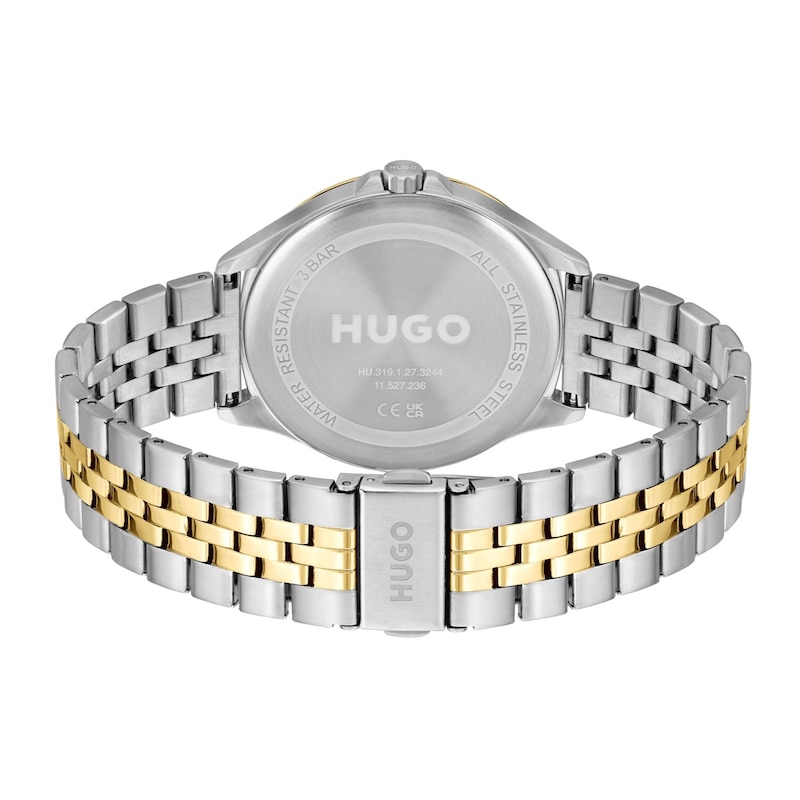 Main Image 3 of HUGO #SUIT Men's Two Tone Bracelet Watch