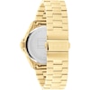 Thumbnail Image 1 of Tommy Hilfiger Men's Black Dial Yellow Gold Tone Watch