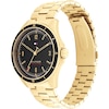 Thumbnail Image 3 of Tommy Hilfiger Men's Black Dial Yellow Gold Tone Watch
