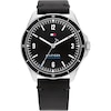 Thumbnail Image 0 of Tommy Hilfiger Men's Black Leather Strap Watch