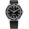 Thumbnail Image 1 of Tommy Hilfiger Men's Black Leather Strap Watch