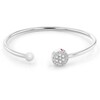 Thumbnail Image 1 of Tommy Hilfiger Stainless Steel Crystal Disc Bangle