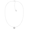 Thumbnail Image 1 of Tommy Hilfiger Stainless Steel Crystal Disc Necklace