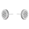 Thumbnail Image 1 of Tommy Hilfiger Stainless Steel Crystal Disc Stud Earrings