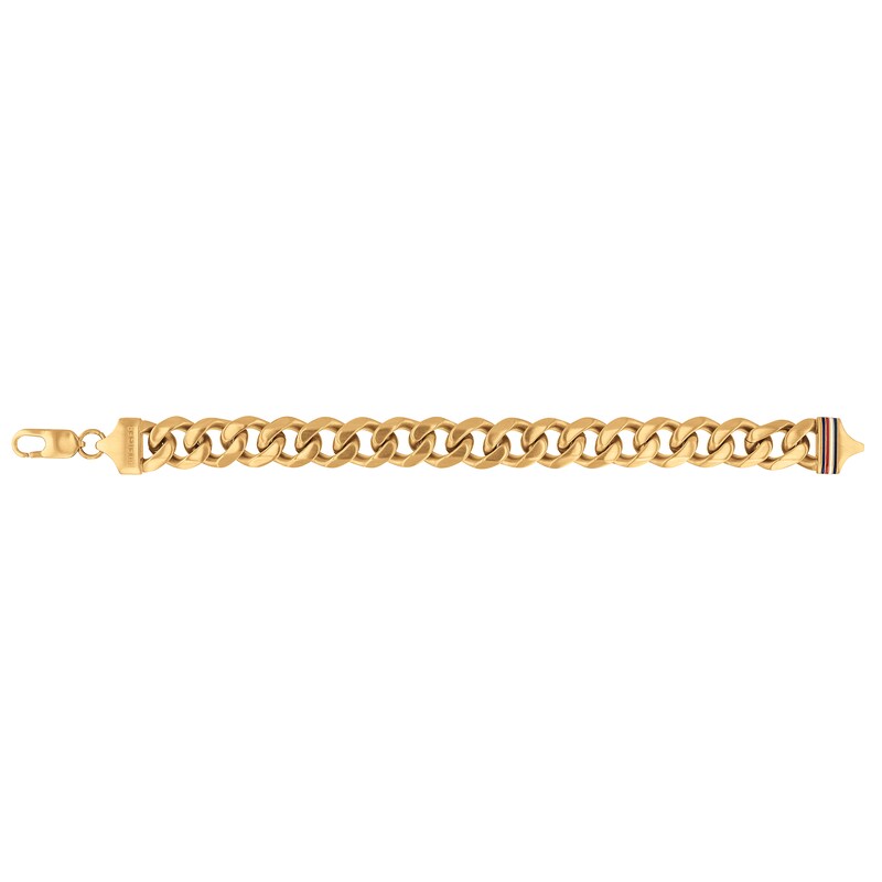 Main Image 1 of Tommy Hilfiger Men's Yellow Gold Tone Chain Bracelet