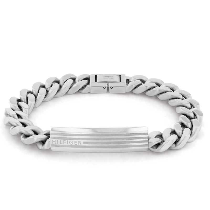 Main Image 1 of Tommy Hilfiger Men's Stainless Steel Chain ID Bracelet