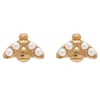 Thumbnail Image 0 of Olivia Burton Pearl Bee Gold Tone Stud Earrings