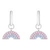 Thumbnail Image 1 of Olivia Burton Rainbow Sterling Silver Huggie Hoop Earrings