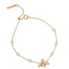 Thumbnail Image 1 of Olivia Burton Pearl Bee Gold Tone Bracelet