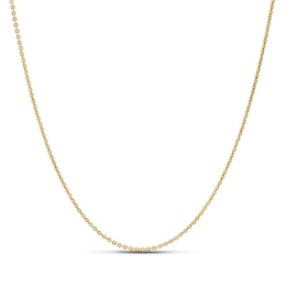 mila green Sterling Silver 18ct Gold Vermeil Plated Curb Chain Necklace
