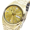 Thumbnail Image 2 of Seiko 5 Men's Automatic Gold Dial & Gold Tone Stainless Steel Bracelet Watch&nbsp;