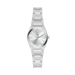 Fossil Everett Women's Silver Dial Stainless Steel Bracelet Watch