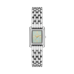 Michael Kors Women's Essex Three-Hand Pistachio Dial Stainless Steel Bracelet Watch