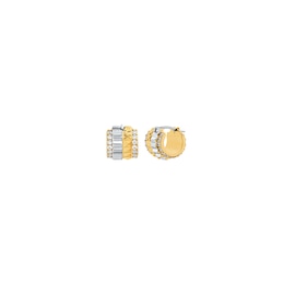 Michael Kors Women's Lexington Two-Tone Huggie Earrings