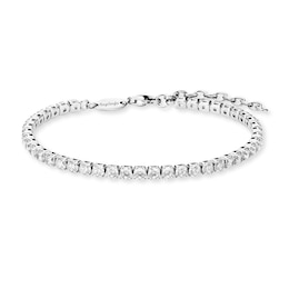 Angel Whisperer Sterling Silver & Cubic Zirconia Tennis Bracelet