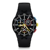 Thumbnail Image 0 of Swatch Black-One Black Silicone Strap Watch